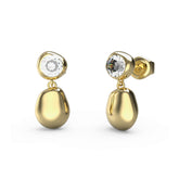 Aretes Guess Dama Panarea Dorado